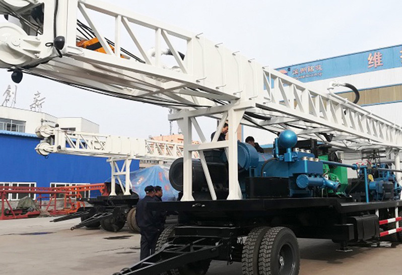 Trailer Drilling Rig