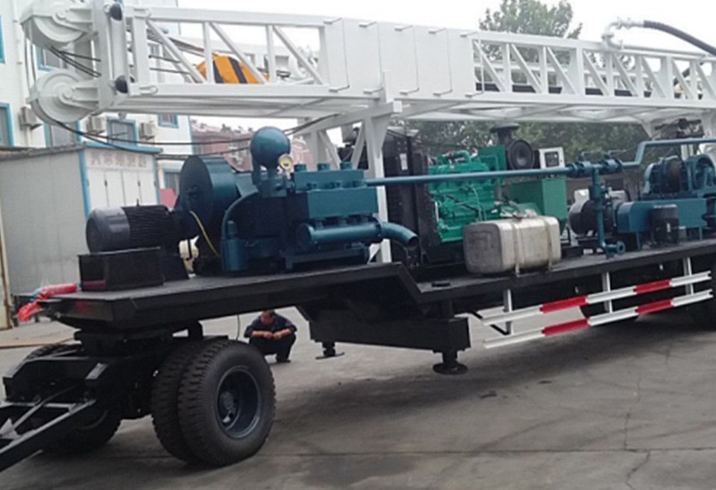 Trailer Drilling Rig